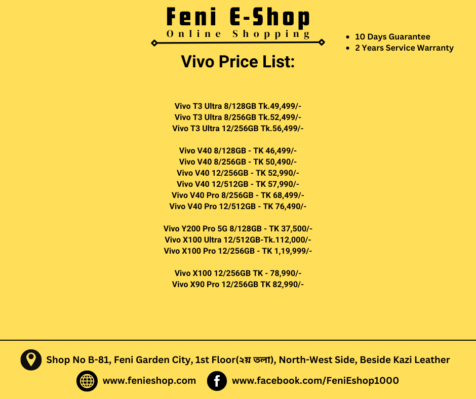 Vivo Price List